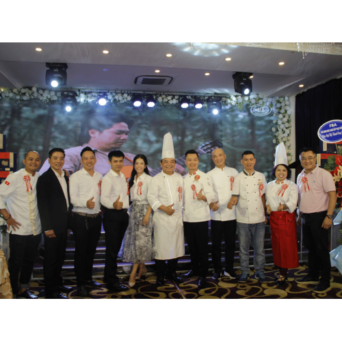 Đại diện Liên chi hội Đầu bếp Việt Nam